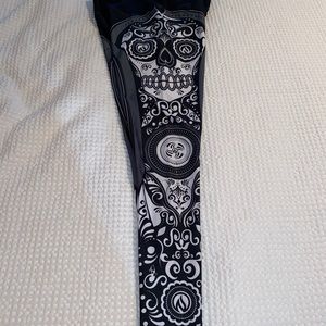 InkNBurn Sugar skull performance tights, Size 8